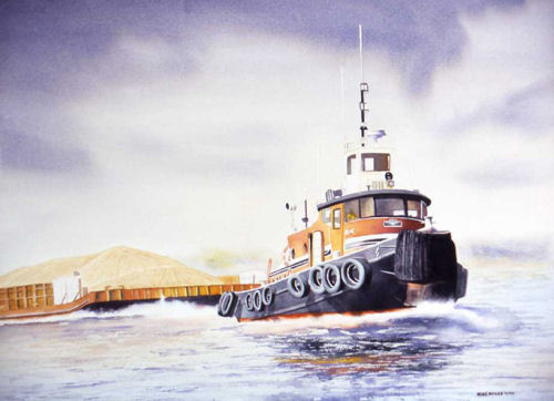 "Tugboat Jane, Nantucket"